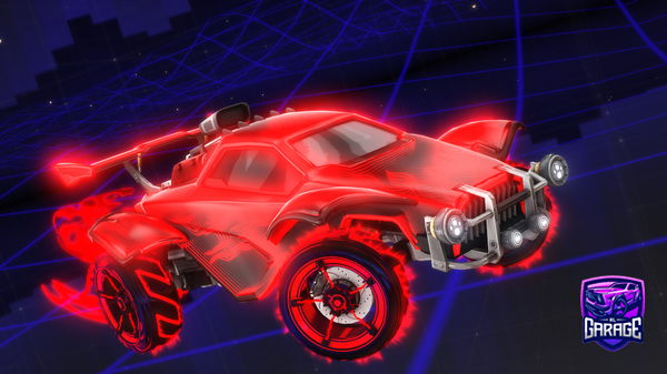 A Rocket League car design from tyty001