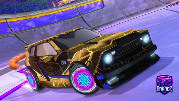 A Rocket League car design from IAmCooked999
