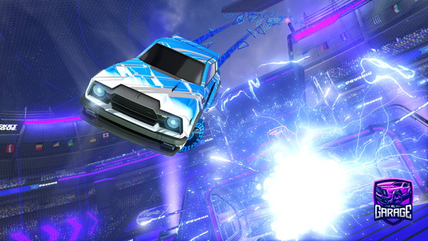 A Rocket League car design from Hunted-army15