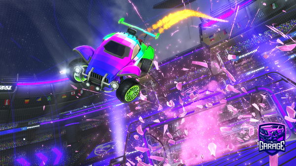 A Rocket League car design from sazerac