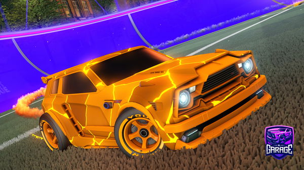 A Rocket League car design from maddoxks