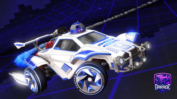 A Rocket League car design from TrickyTeK