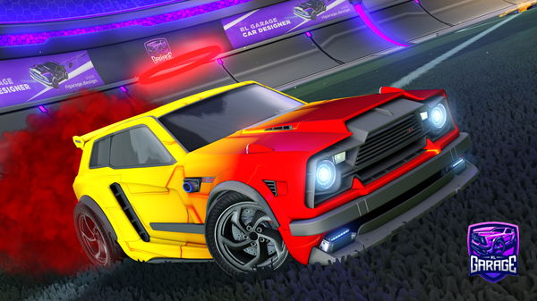 A Rocket League car design from BabooshkaTheMerchant