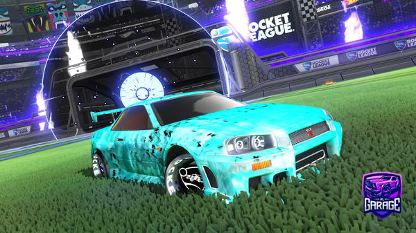 A Rocket League car design from powerknight_1669