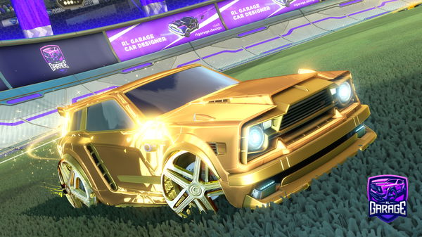 A Rocket League car design from DarkWolf_Justin7