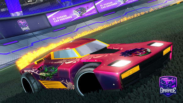 A Rocket League car design from GermanKartoffeL