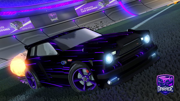 A Rocket League car design from nitroarvin