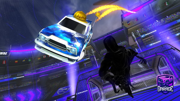 A Rocket League car design from Cobwin1234