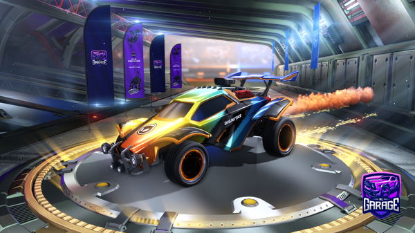 A Rocket League car design from DmnnFellas