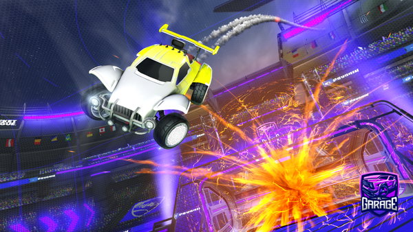 A Rocket League car design from AfloatLlama501