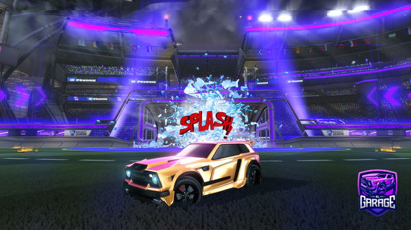 A Rocket League car design from Lommamark