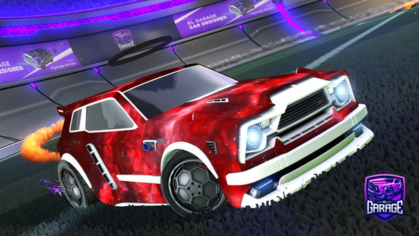 A Rocket League car design from Yousif7530