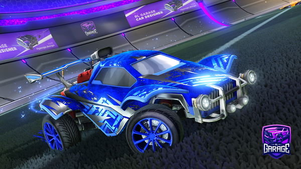 A Rocket League car design from LD2012