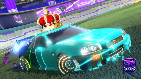 A Rocket League car design from purfile2860