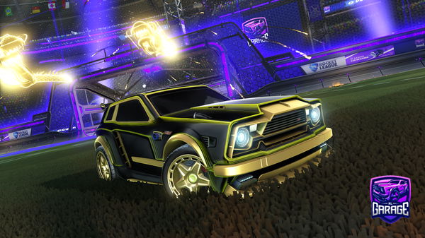 A Rocket League car design from WookiesBurrito