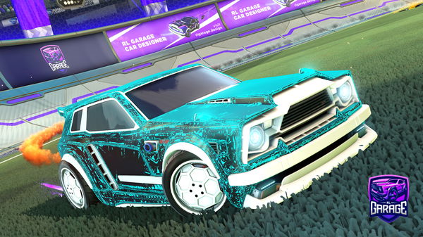 A Rocket League car design from midovx