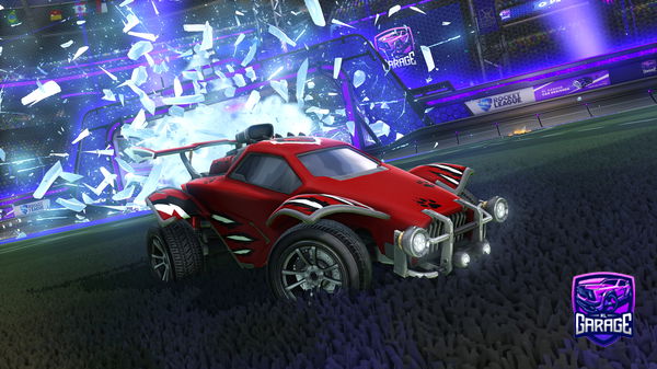 A Rocket League car design from GyroND
