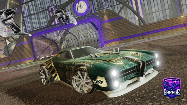 A Rocket League car design from KDKNABB