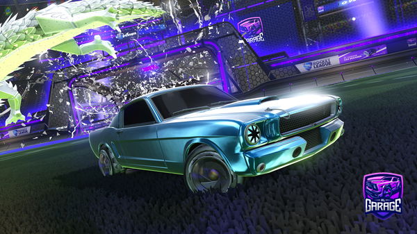 A Rocket League car design from Player12345Go