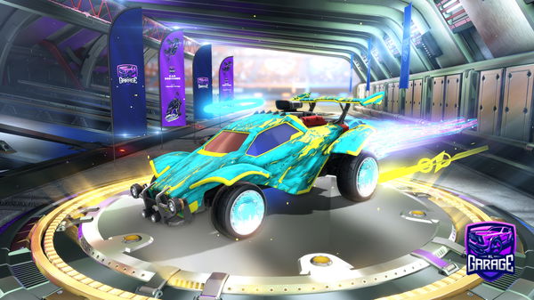 A Rocket League car design from LukeDeAap
