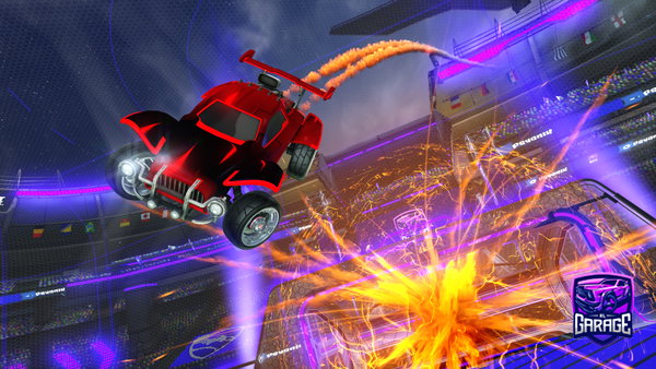 A Rocket League car design from Pofsbwdbx