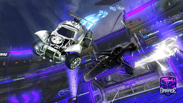 A Rocket League car design from Dominatio