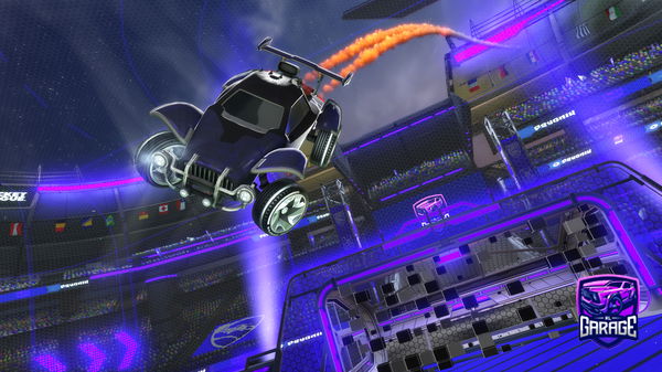 A Rocket League car design from Davidemenems