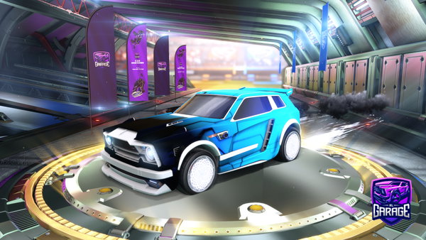 A Rocket League car design from SBDW6