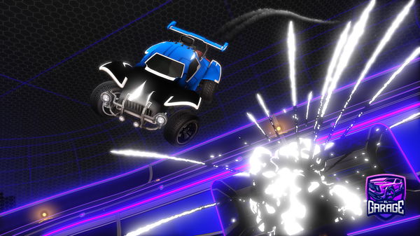 A Rocket League car design from whitewarrior11