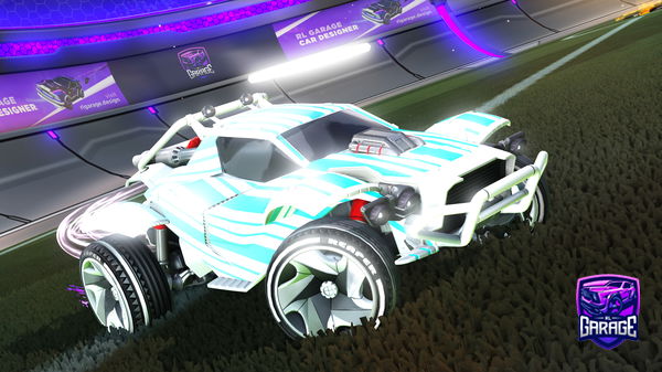 A Rocket League car design from Chikennug3ts