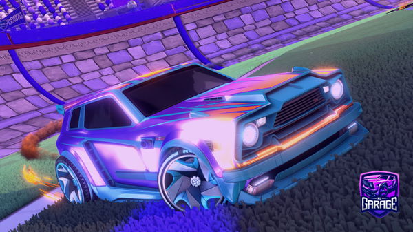 A Rocket League car design from Darkblase6349