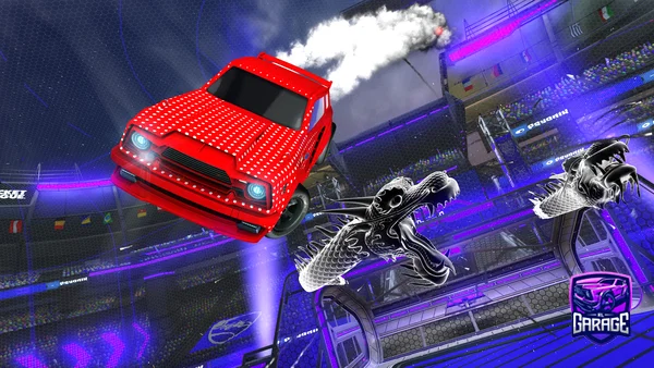 A Rocket League car design from BrettNewb