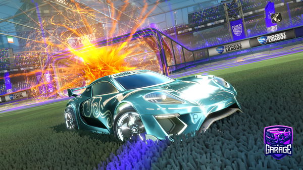 A Rocket League car design from TheGrapeBambeano