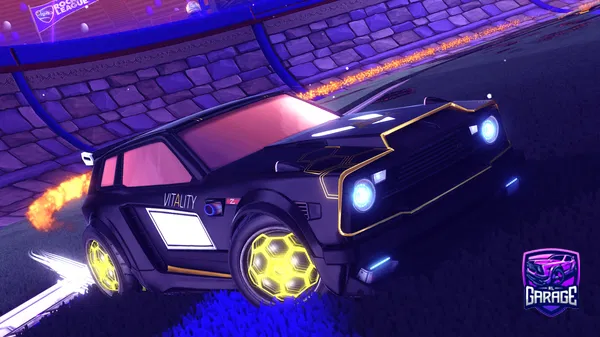 A Rocket League car design from Terragang