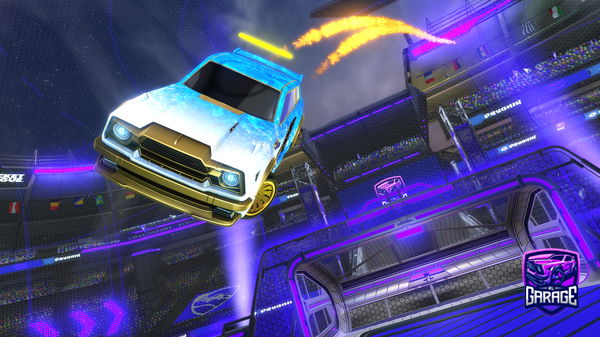 A Rocket League car design from Brockstrike