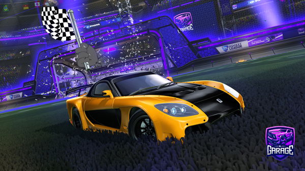 A Rocket League car design from PwrRJSB