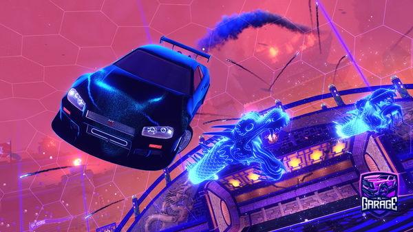 A Rocket League car design from RaiosRT