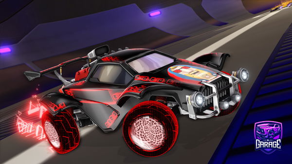 A Rocket League car design from ItsGiuze