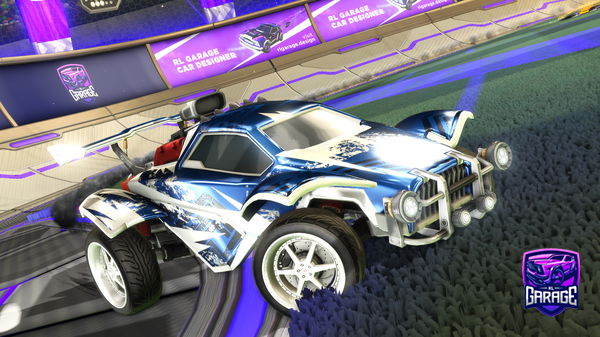 A Rocket League car design from pk28_21