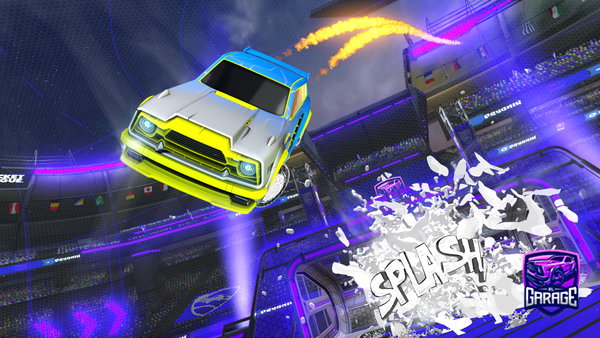A Rocket League car design from inteeaire