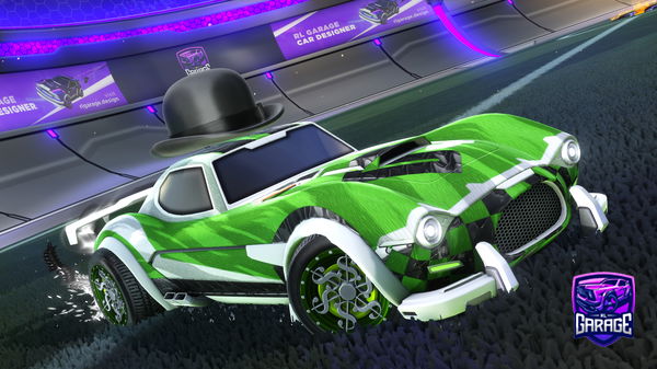 A Rocket League car design from baz_