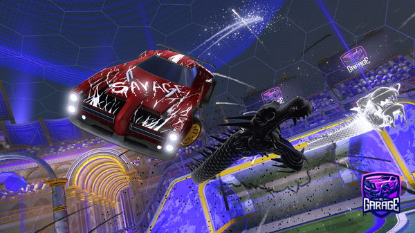 A Rocket League car design from Abhiwankenobi22