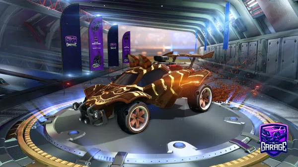 A Rocket League car design from irosario78