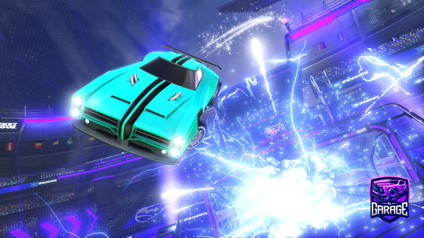 A Rocket League car design from hllk