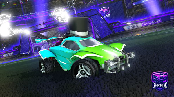 A Rocket League car design from SennB16