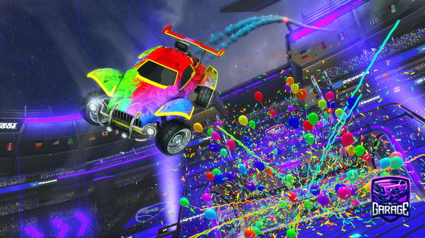 A Rocket League car design from TTVAsherLB1011