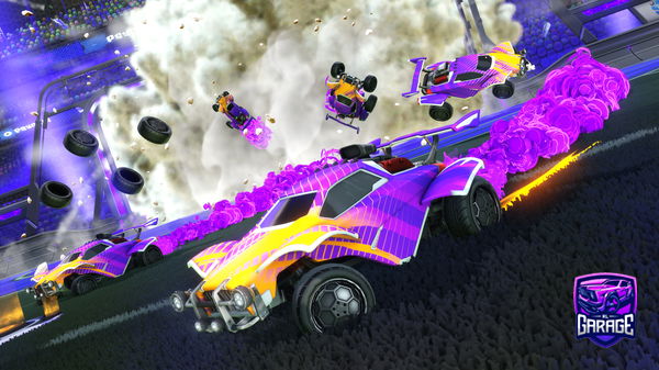 A Rocket League car design from fn_costco