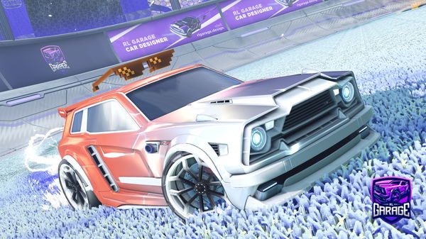 A Rocket League car design from Remained99