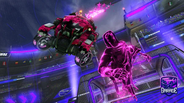 A Rocket League car design from FormulaE07