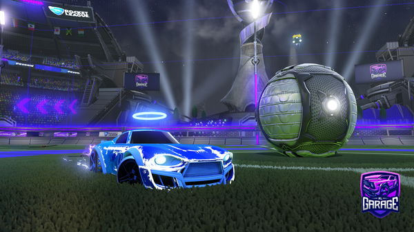 A Rocket League car design from Lutoxy